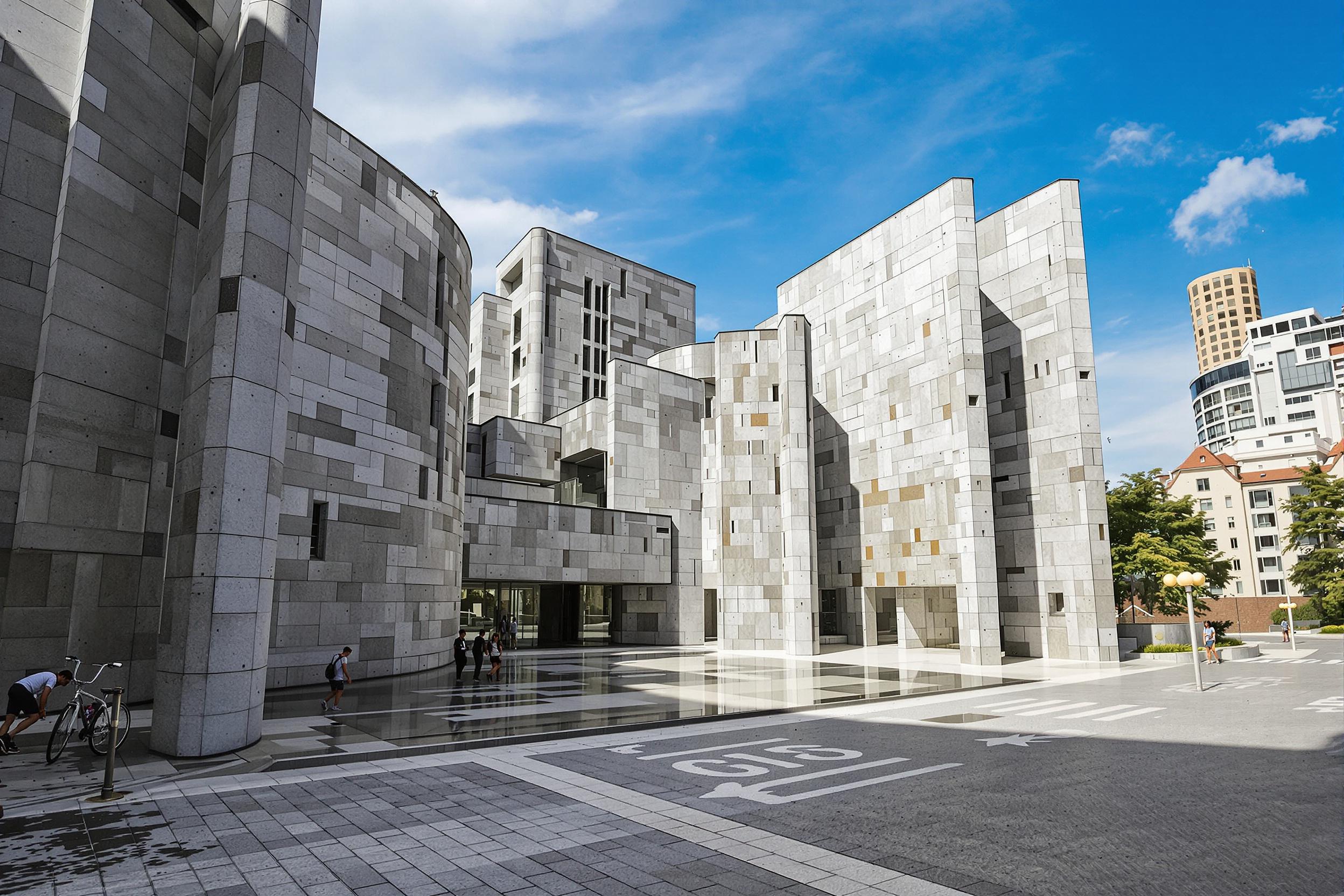 Discover a striking brutalist concrete monastery rising from an urban landscape. This architectural marvel blends raw concrete forms with contemplative spaces, creating a spiritual oasis amidst city life. Explore how modern design meets sacred purpose in this unique religious structure.